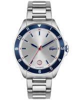 Lacoste Men's Tiebreaker Stainless Steel Bracelet Watch 42mm