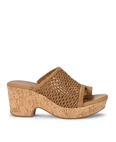 Baretraps Women's Bethie Slide Wedge Sandals