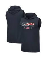 Men's Colosseum Navy Alabama Crimson Tide Oht Military-Inspired Appreciation Americana Hoodie Sleeveless T-shirt