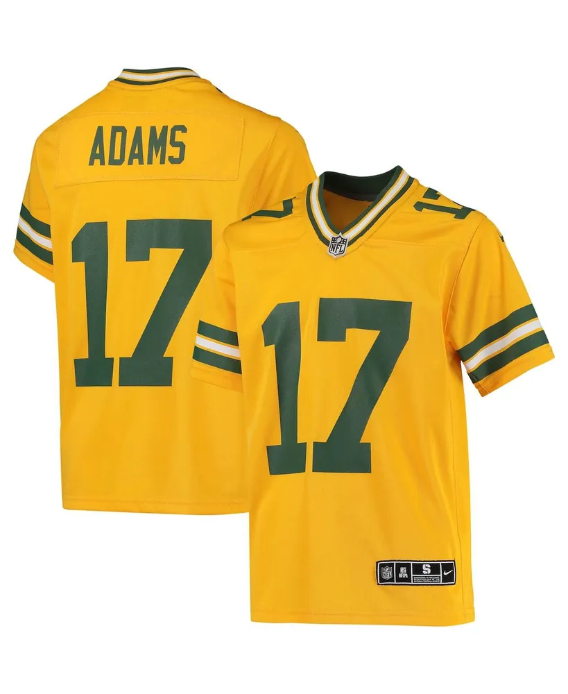 Youth Nike Aaron Rodgers Gold Green Bay Packers Inverted Game Jersey