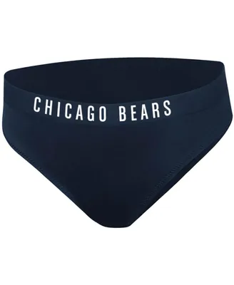 Women's G-iii 4Her by Carl Banks Navy Chicago Bears All-Star Bikini Bottom