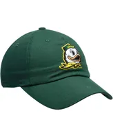 Men's Top of the World Green Oregon Ducks Primary Logo Staple Adjustable Hat