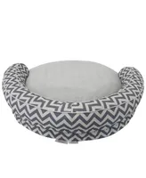 Canvas Round Pet Sofa Bed