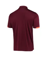 Men's Colosseum Maroon Virginia Tech Hokies Santry Polo