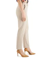 Tahari Asl Shannon Suit Straight-Leg Pants