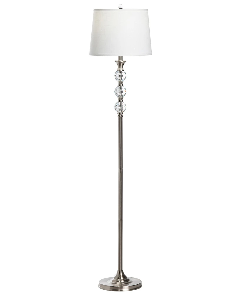 62" Floor Lamp - Silver