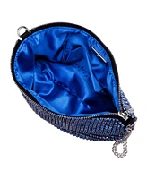 Women's Large Crystal Baguette Shoulder Bag