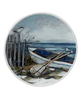 Certified International Shorebirds Round Platter