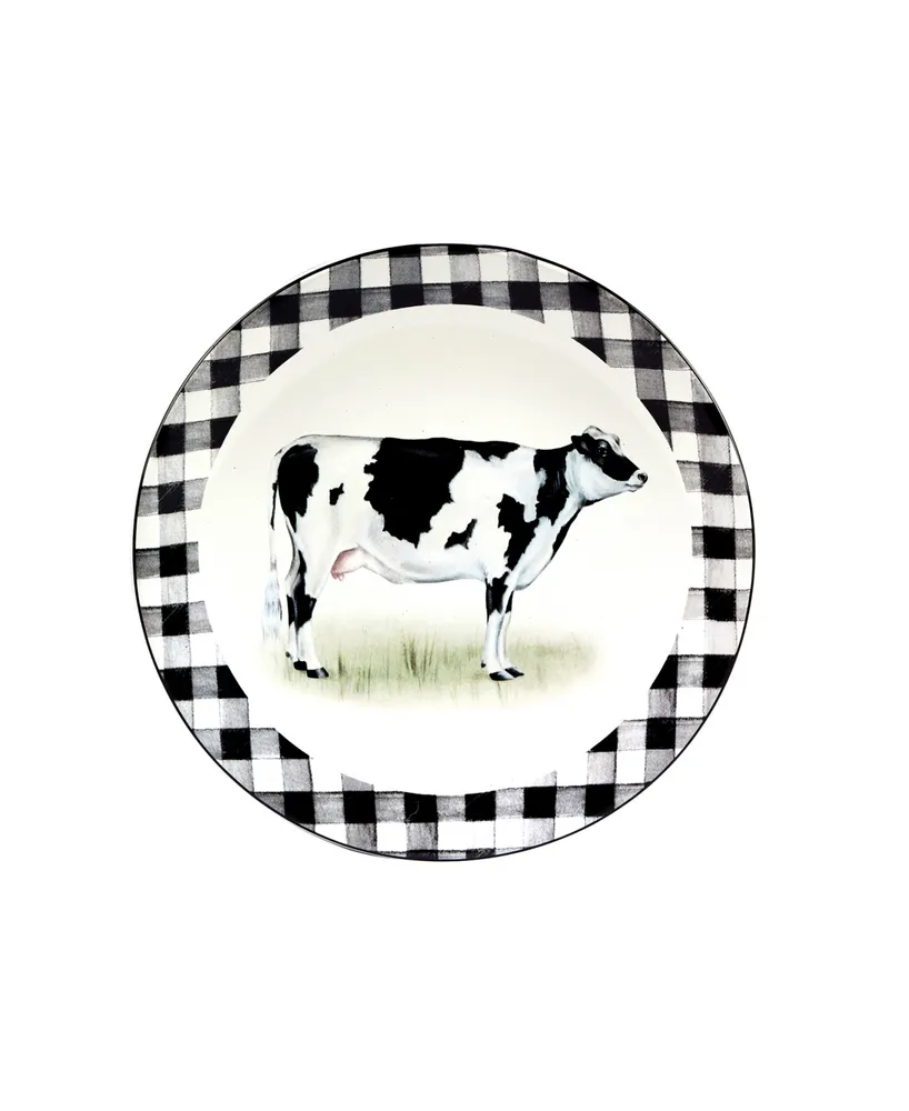 Certified International On The Farm Salad Plate, Set of 4