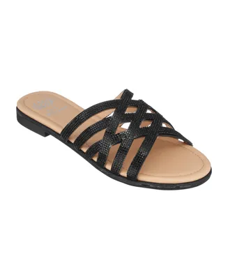 Gc Shoes Women's Sage Flat Slide Sandals