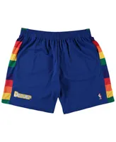 Men's Mitchell Ness Royal Denver Nuggets Big Tall Hardwood Classics Team Swingman Shorts