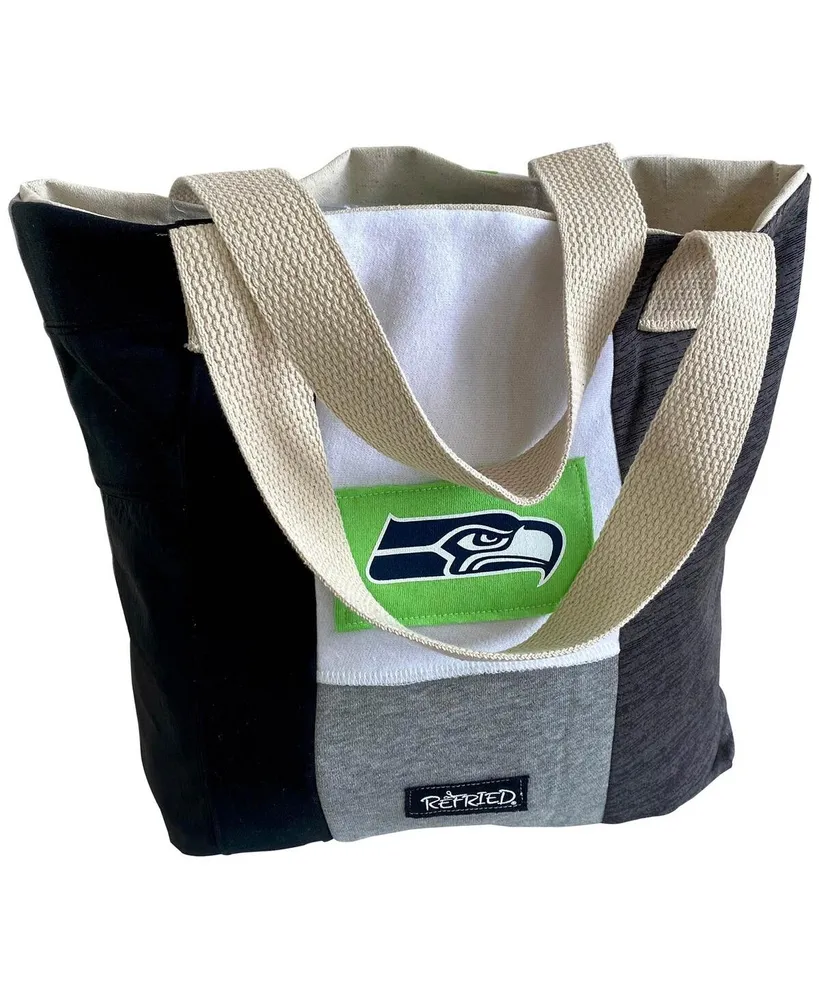 Refried Apparel Seattle Seahawks Sustainable Upcycled Zipper Pouch