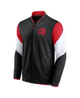 Men's Fanatics Black Toronto Raptors League Best Performance Full-Zip Jacket