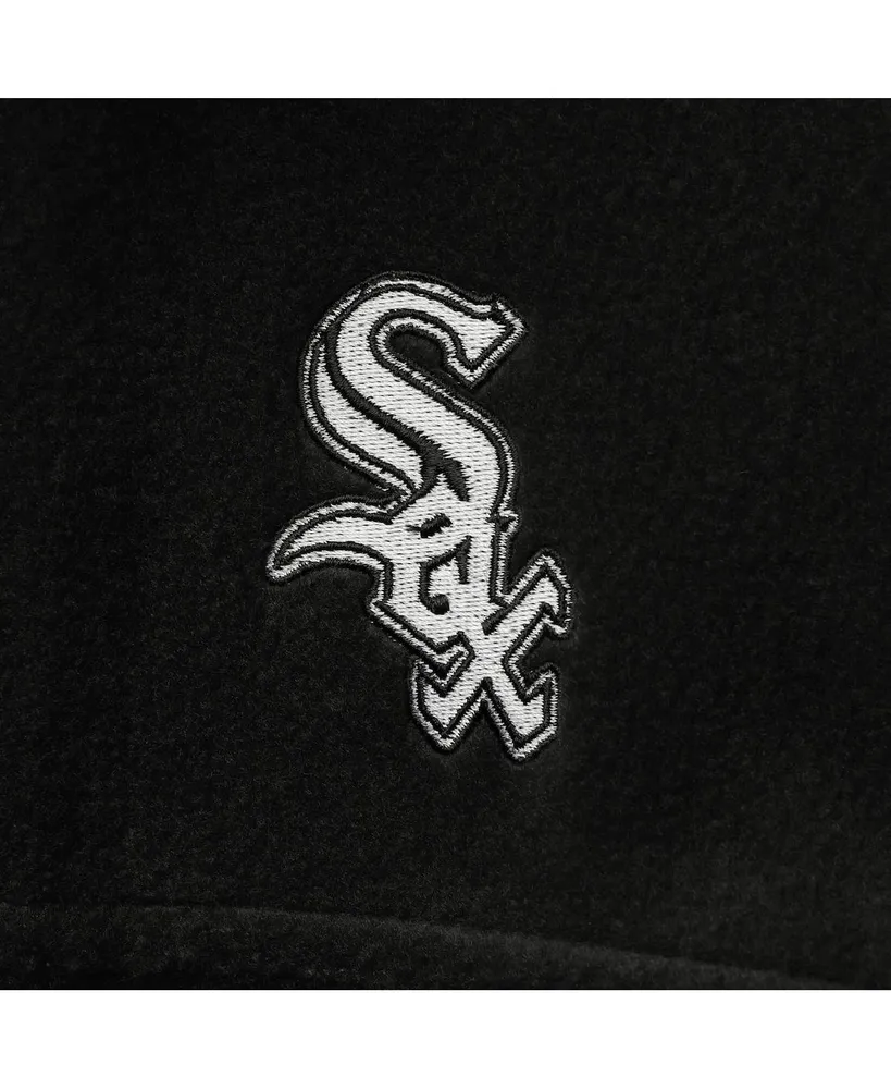 Men's Columbia Black Chicago White Sox Full-Zip Flanker Jacket