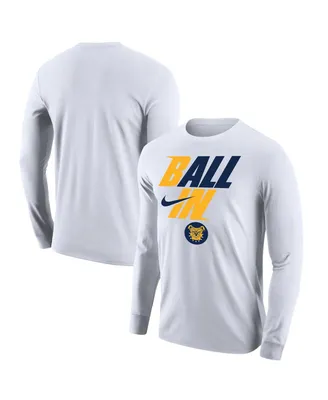 Men's Nike White North Carolina A&T Aggies Legend Bench Long Sleeve T-shirt