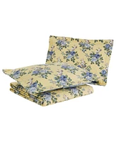 Laura Ashley Linley Cotton Reversible -Pc. Quilt Set