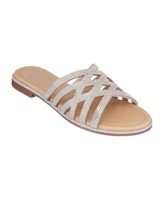 Gc Shoes Women's Sage Flat Slide Sandals