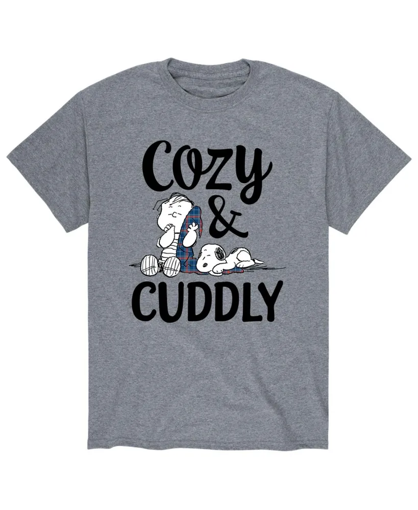 Men's Peanuts Cozy Cuddly T-Shirt