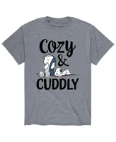 Men's Peanuts Cozy Cuddly T-Shirt