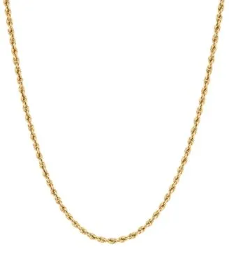16 20 Glitter Rope Link Chain Necklace 2mm