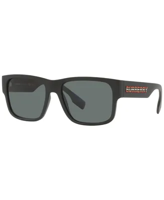 Burberry Men's Polarized Sunglasses, BE4358 Knight 57