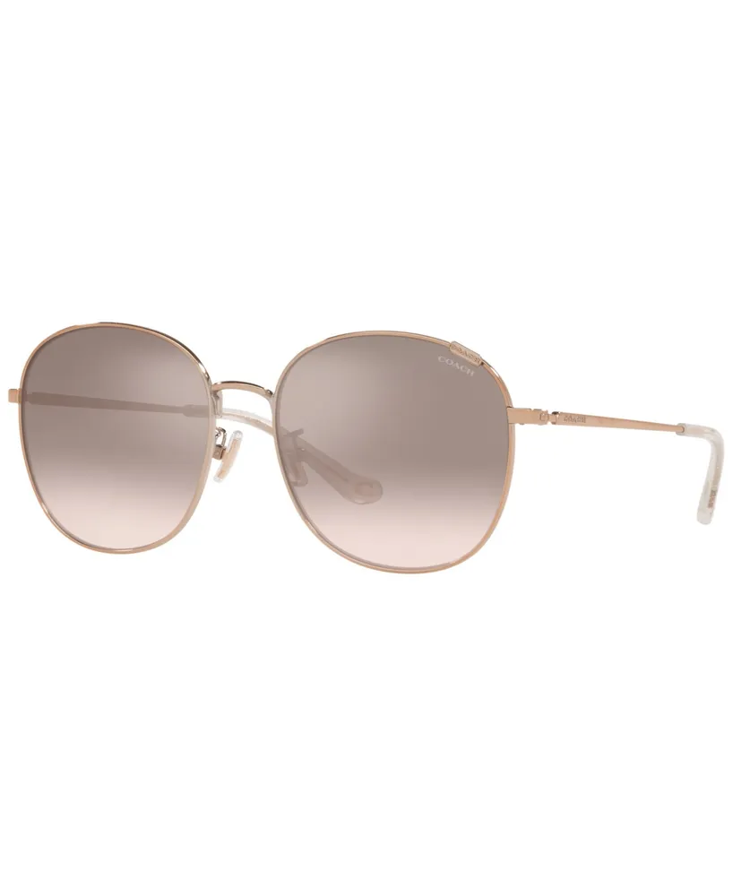 Coach Women's Sunglasses, HC7134 C7996 57 - Shiny Rose Gold