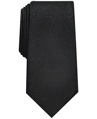 Alfani Men's Metallic Texture Slim Tie, Created for Macy's