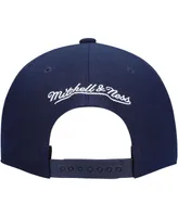 Men's Mitchell & Ness Blue New Jersey Nets Hardwood Classics Swingman Pop Snapback Hat