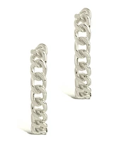 Chain Link Suspender Stud Earrings