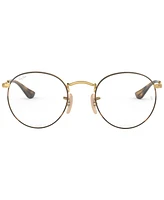 Ray-Ban RX3447V Unisex Round Eyeglasses
