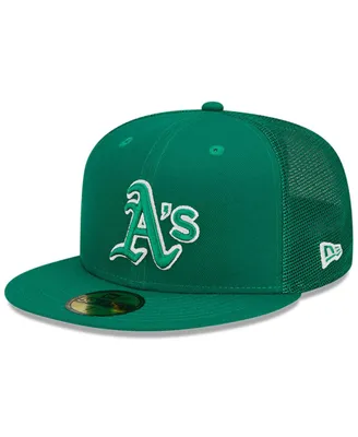 Men's Green Oakland Athletics 2022 St. Patrick's Day On-Field 59FIFTY Fitted Hat