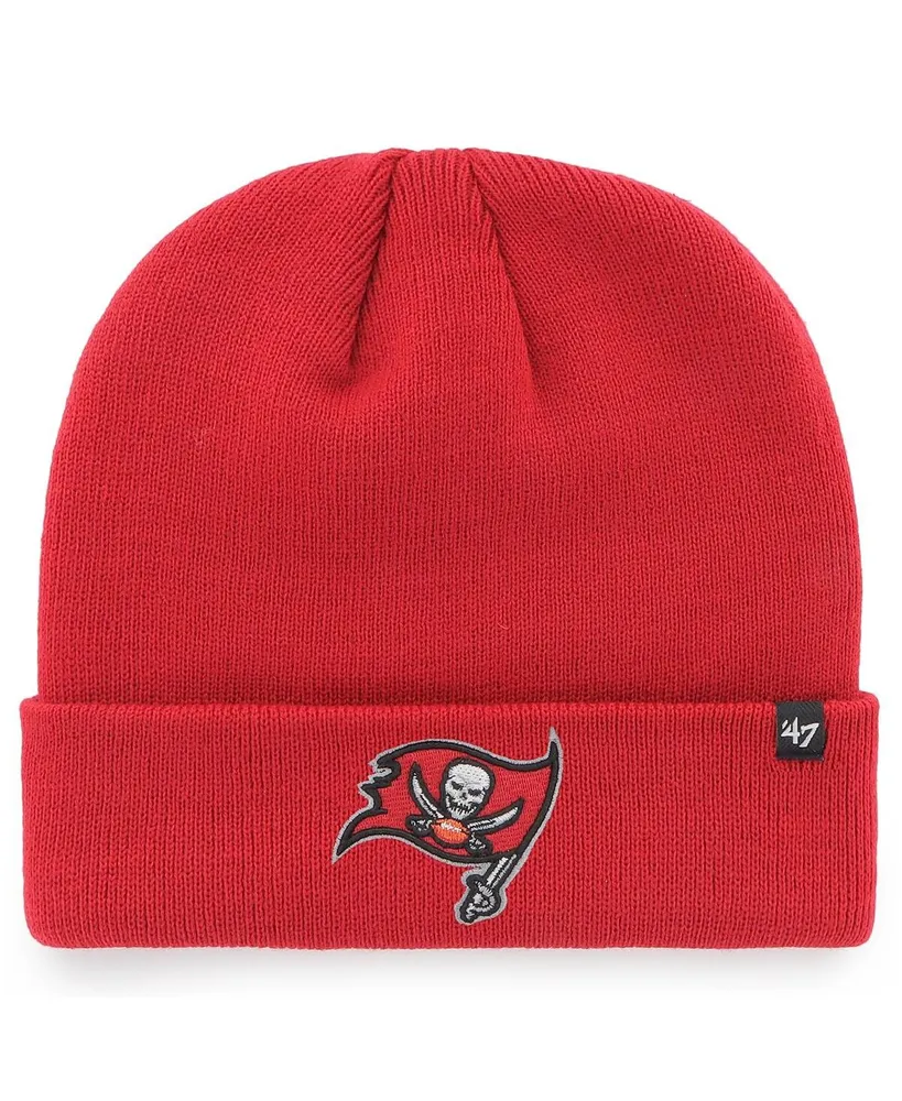 Men's Red Tampa Bay Buccaneers Secondary Basic Cuffed Knit Hat