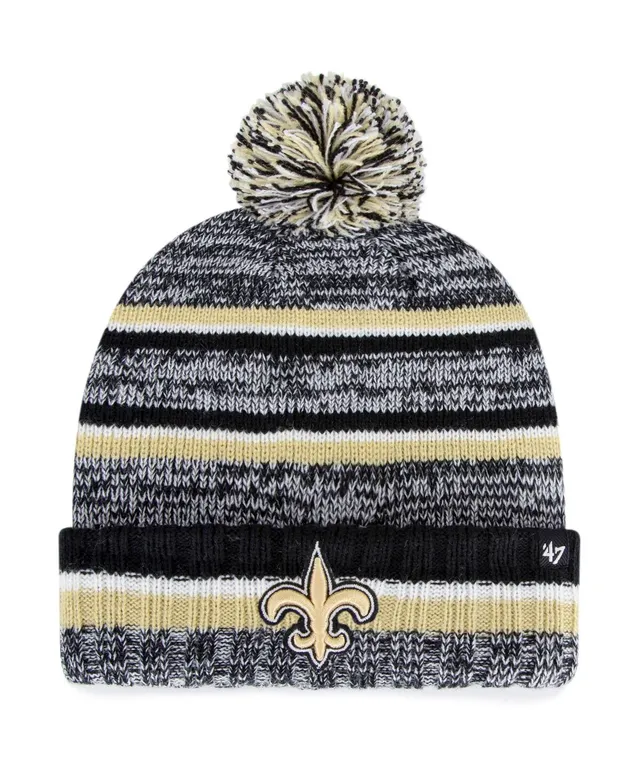 Lids Pittsburgh Steelers '47 Youth Hangtime Cuffed Knit Hat with Pom -  Black/Gold