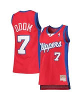 Women's Lamar Odom Red La Clippers 2000-01 Hardwood Classics Swingman Jersey