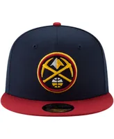 Men's Navy and Gold Denver Nuggets Two-Tone 9FIFTY Adjustable Hat