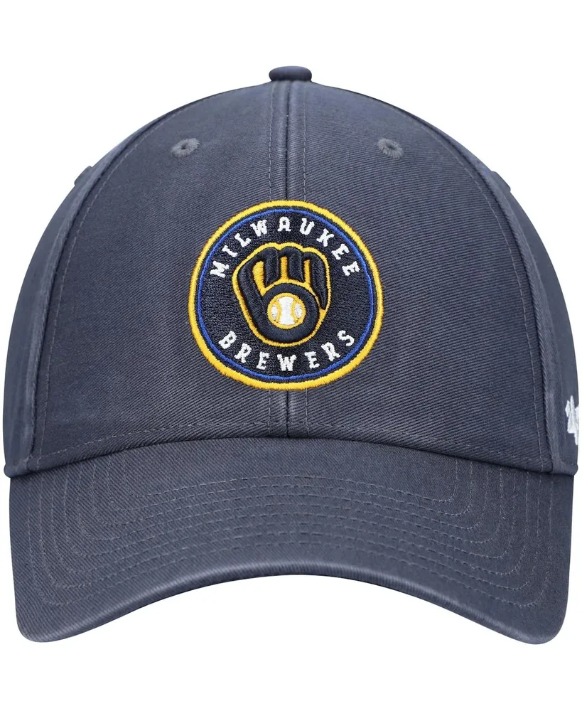 Men's Navy Milwaukee Brewers Team Legend Mvp Adjustable Hat