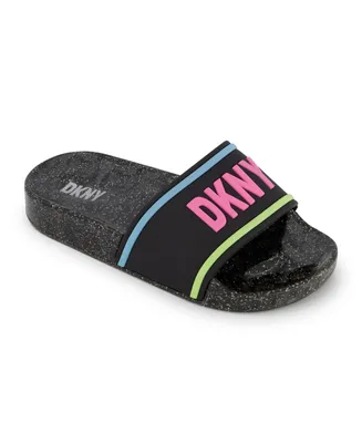 Dkny Little Girls Molded Slide Sandal