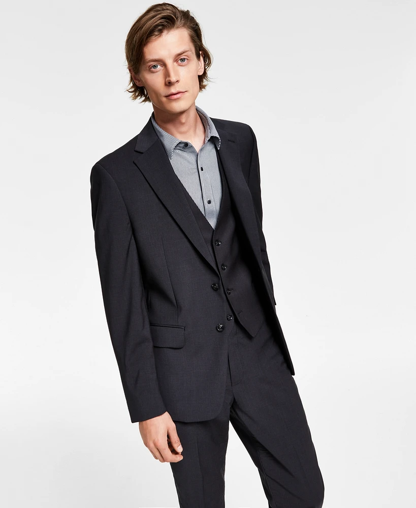 Calvin Klein Men's Slim-Fit Wool Infinite Stretch Suit Jacket