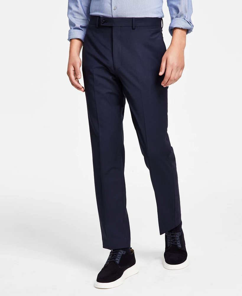 Calvin Klein Men's Slim-Fit Wool Infinite Stretch Suit Pants