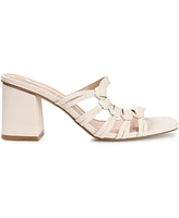 Journee Collection Women's Emory Block Heel Sandals