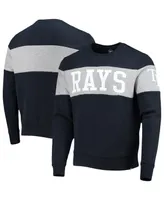 Men's '47 Navy Tampa Bay Rays Interstate Pullover Sweatshirt