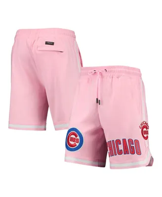 Men's Pro Standard Pink Chicago Cubs Logo Club Shorts
