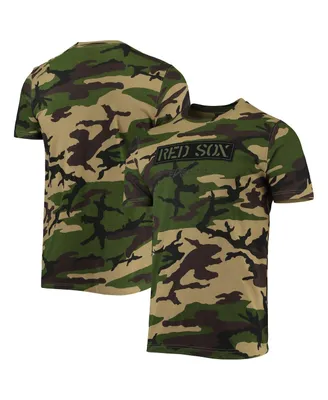 Men's New Era Camo Boston Red Sox Club T-shirt