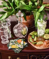 Coton Colors Citrus Print Cocktail Napkins, Set of 4