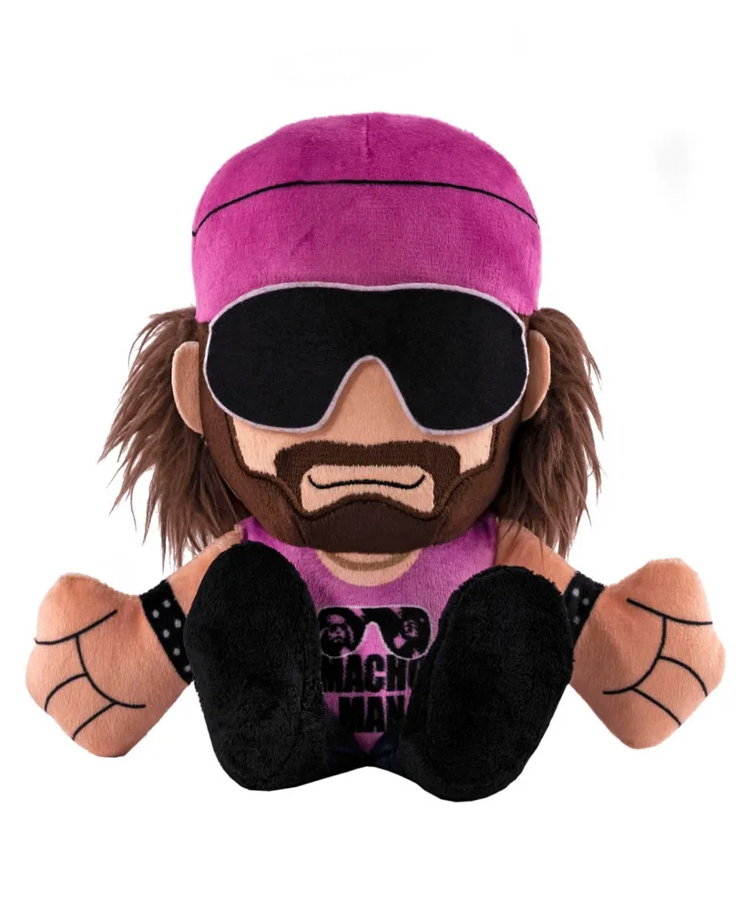 Bleacher Creatures Wwe Macho Man Randy Savage Kuricha Sitting Plush Toy- Soft Chibi Inspired Toy, 8"