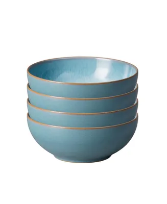 Denby Azure Haze Cereal Bowls, Set of 4