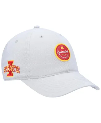 Men's Gray Iowa State Cyclones Oxford Circle Adjustable Hat