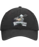 Men's Zephyr Charcoal Calgary Roughnecks Primary Logo Adjustable Hat