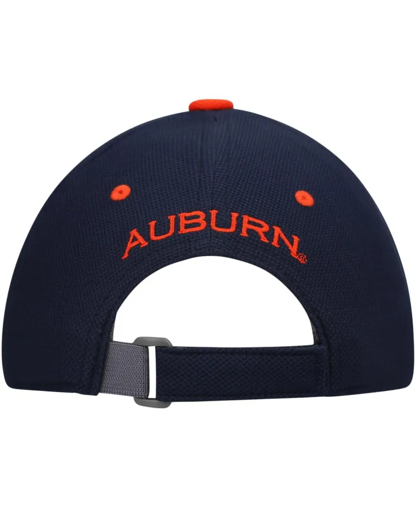 Big Boys Under Armour Navy Auburn Tigers Blitzing Accent Performance Adjustable Hat