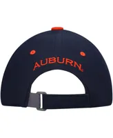 Big Boys Under Armour Navy Auburn Tigers Blitzing Accent Performance Adjustable Hat